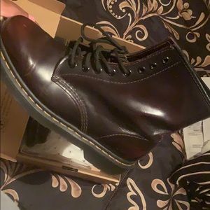Burgundy Dr. Martins